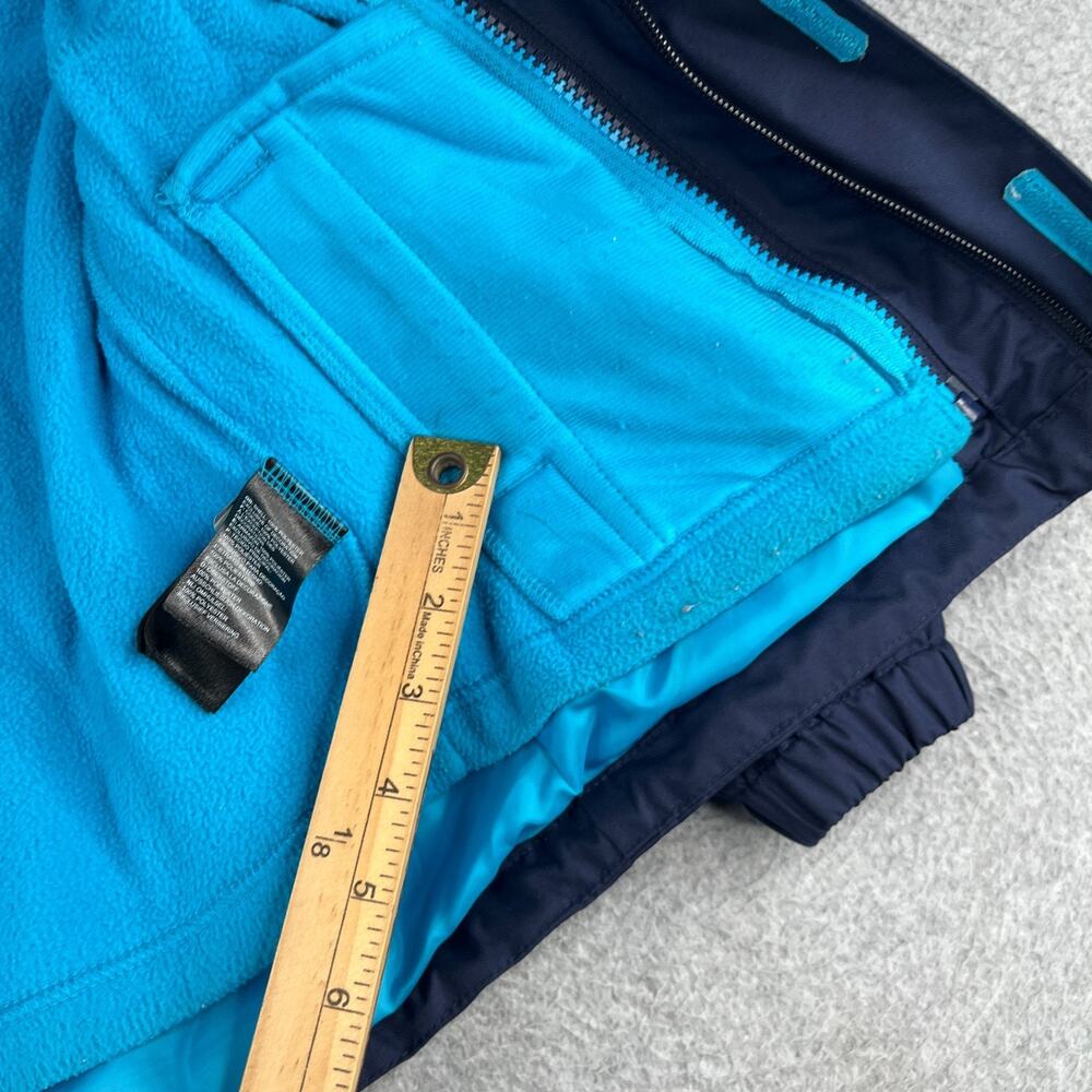The North Face Jacket Youth XS Size 6 Navy Blue Hooded Warm Full Zip - Picture 13 of 16